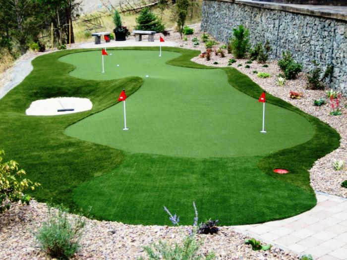 Các mẫu sân golf cỏ nhân tạo