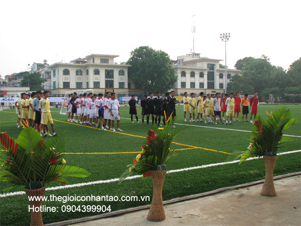 DVN Việt Nam tổ chức giải bóng đá 7 người trên sân cỏ nhân tạo. 2