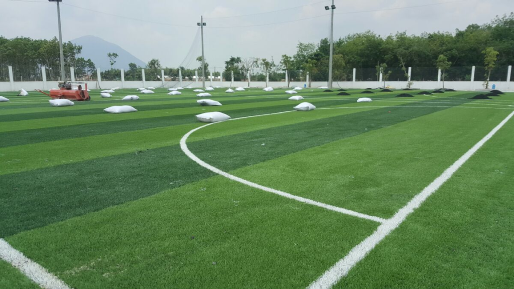 2. Một số sân bóng đá cỏ nhân tạo DVN đã thi công 1