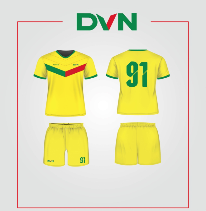 Một số mẫu áo đấu của DVN 2018 2