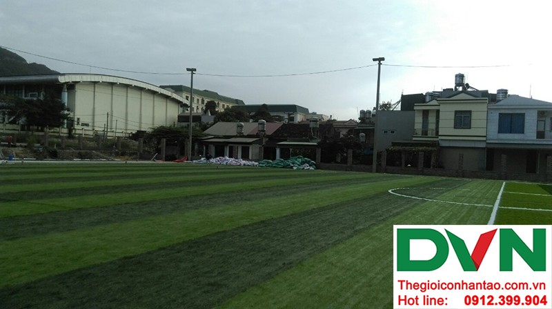 Một số hình ảnh của dự án sân bóng đá cỏ nhân tạo tại Cẩm Thạch, Tp Cẩm Phả, tỉnh Quảng Ninh 8