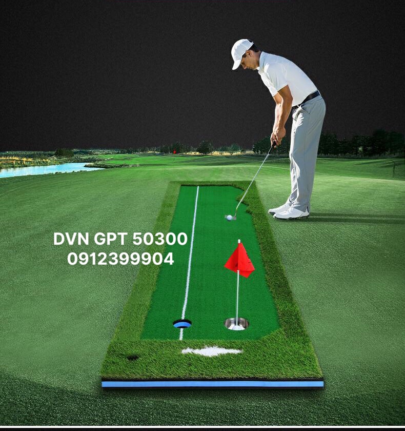 1, Thông số sản phẩm thảm tập Golf Putting DVN GPT 0.5x3m 1