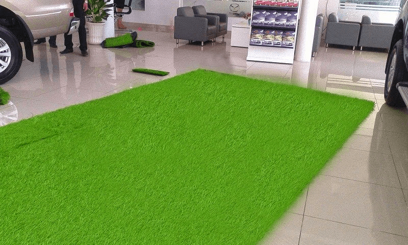 Thảm cỏ trải sàn
