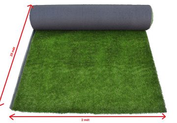Kích thước khổ cỏ nhân tạo sân vườn