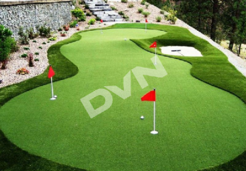 Dịch vụ thiết kế thi công thảm tập golf chuyên nghiệp tại DVN