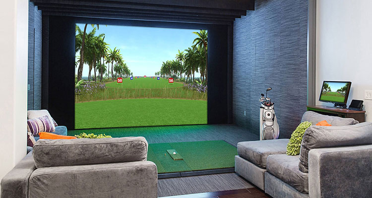 Thiết kế sân golf 3D đặt tại nhà